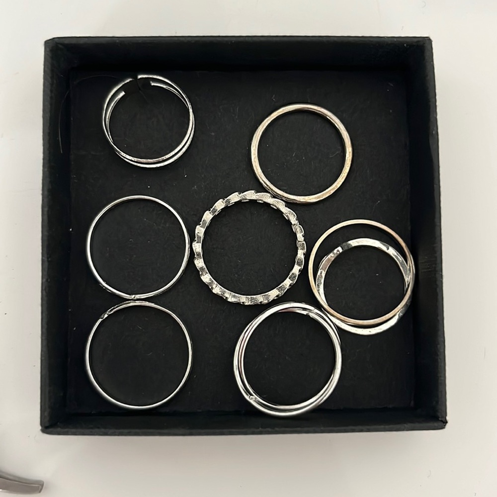 silver rings